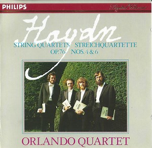 Haydn – Orlando Quartet - String Quartets = Streichquartette Op.76 Nos. 4 & 6