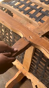 Chair leg repair✅ #fblifestyle #reelsvideo #woodworking #carpenter #tipsntrick #tutorial #diy | Dody Stw