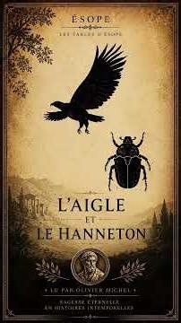 📚🏛️003 Esope - l'aigle et le hanneton
