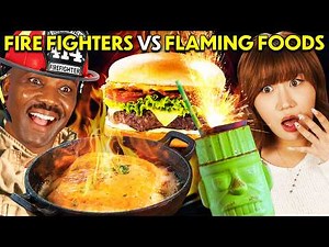 Firefighters Vs Fiery Foods!