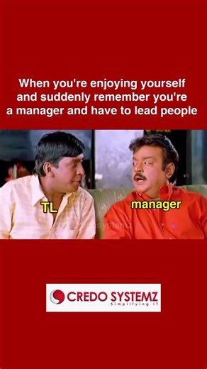 When Manager Suddenly Remembers His Responsibilities #memes | Credo Systemz #shorts #itlife