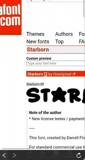 ||•Tutorial! how to get starborn font on ibispaint•||