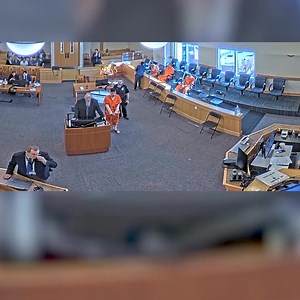 69K views · 328 reactions | A brawl breaks out after a murder victim's uncle attacked the suspect inside the courtroom. | Story: https://www.fox19.com/2025/02/05/murder-victims-family-member-attacks-suspect-during-court-hearing/ | FOX19 | Facebook