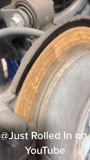 Brakes are overrated. #justrolledin #customerstates #mechanicalproblems #mechanic #technician