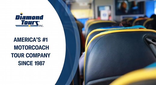 10K views · 6.8K reactions | Take an Ages 55+ Motorcoach Vacation!  Search Your Location! See DOZENS of Bus Tour Vacations DEPARTING NEAR YOU! Choose from 30 Destinations in the USA and Canada! Join one today! | Diamond Tours | Facebook