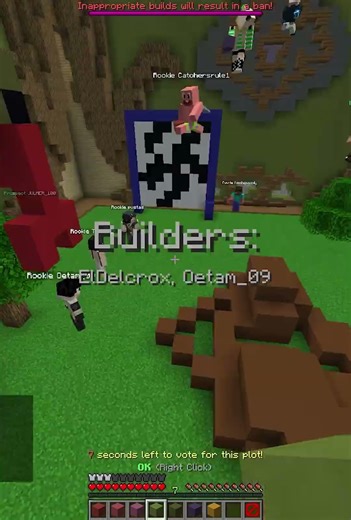 We built a GIGANTIC KING COBRA in under 7 Minutes! #buildbattle #minecraft #hypixel