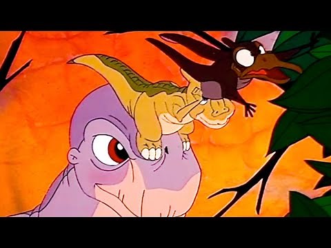 THE LAND BEFORE TIME Clip - "Green Food" (1988) Don Bluth