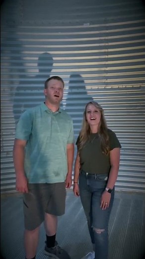 Singing “Amazing Grace” In A Grain Bin! (Husband and Wife)