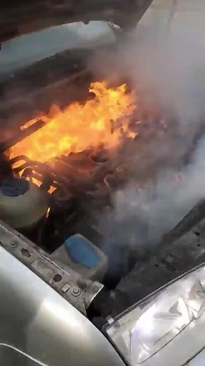 Jetta Explosion Throwback | VW 1.8T Junk Turbo Fire Video