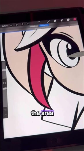 How to get rid of white line in Procreate #procreate