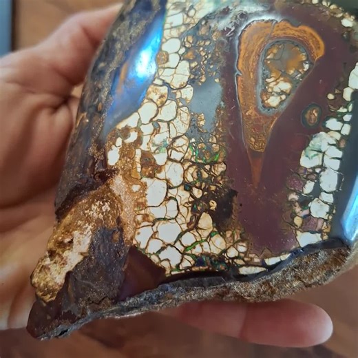 Large Yowah Nut Boulder Opal Specimen, Australian Gemstone - Etsy