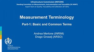 Measurement Terminology Part 1