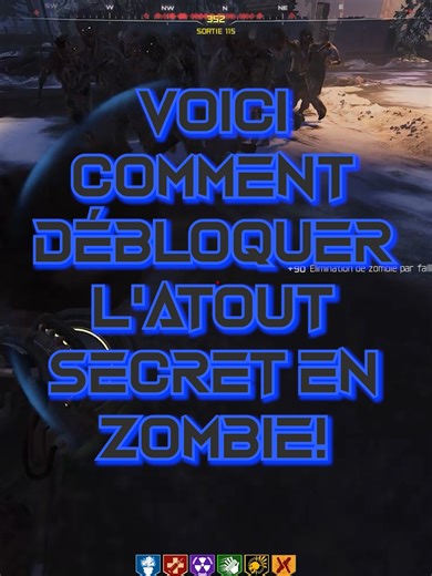 Tuto atout caché sur le zombie de bo7 #callofduty #tuto #gaming #astuce #zombie