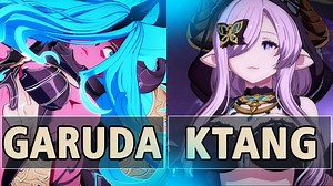 GBVSR🔥Garuda (维萨西娅) Vs Ktang (娜尔梅亚 黑蝶梦幻衣)🔥