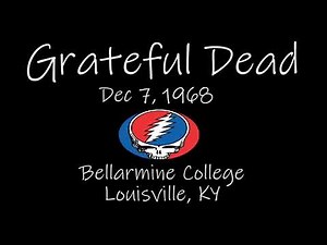 Grateful Dead 12/7/1968