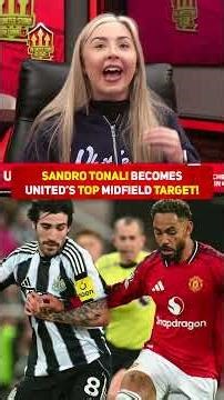 🚨 Anderson ➡️ Man City so NOW Tonali is United’s TOP midfield target? 👀🔥 #mufc