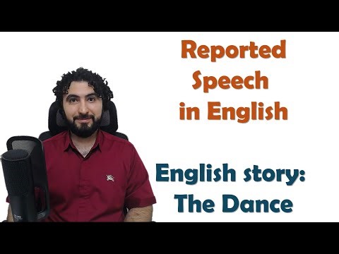 Learn reported speech through a story!
