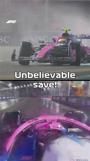 What a save! 🫨 #F1 #Formula1 #LasVegasGP | F1