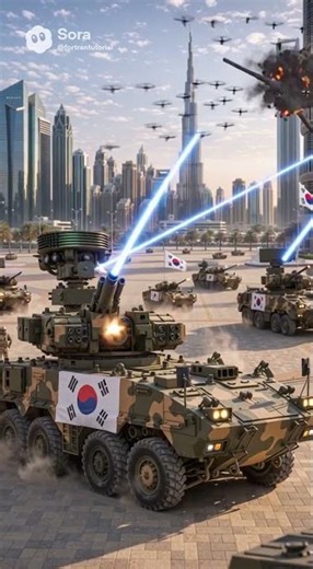 K30 비호, 레이저포로 저고도 고속 군집 드론 요격 #sora2