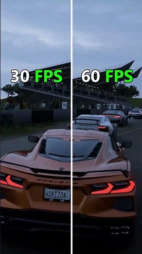 30 FPS vs 60 FPS Comparison - Smoothness Difference #shorts