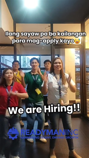 🚨 WE’RE HIRING! 🚨 Ready to level up your career? 💼 We’ve got multiple openings waiting for YOU! 🙌 📍 North Luzon: 🔹 Static Refiller – Meycauayan, Bulacan 🔹 Field Technician – Pampanga 📍 NCR: 🔹 Static Refiller – Ateneo, QC 🔹 Field Technician – Metro Manila 🔹 Route Sales Associate – U-Belt Manila & Pasig/QC 📲 Apply now! ✅ www.readymaninc.com 📧 hr@readymaninc.com 📍 Walk-in: 107 LSS Bldg., 15th Ave., Cubao, QC (near Ali Mall) #HiringNow #ReadymanCareers #JobAlertPH #NCRJobs #NorthLuzonJ