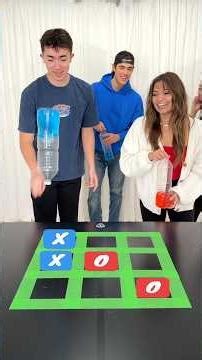 Bottle Flop Tic Tac Toe Battle!