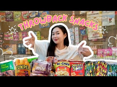 THROWBACK TASTE TEST: 90s FILIPINO SNACKS!