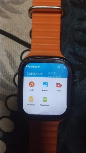 Smartwatch Me File Explorer Kaise Chalaye? 📂⌚ | Hidden Files Open Kare!#smartwatch #shorts#trending