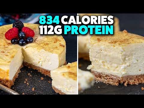High Protein Ricotta Cheesecake | Easy & Only 7 Ingredients!