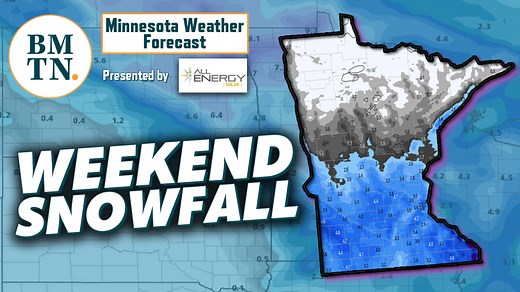 Minnesota weather: Tracking today's snowfall, and latest on Saturday storm