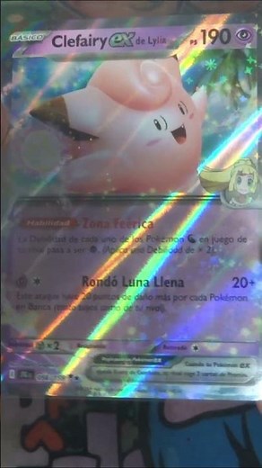 Mi colección Día 7: ¡Clefairy brilla con su encanto! #cartaspokemon #pokemon #coleccionpokemon