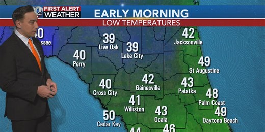WCJB First Alert Weather Forecast | 4 p.m. Friday