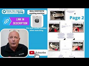 Beko WME7267W washing machine Will not spin on drain 🛠️ Error Code E11 motor faults