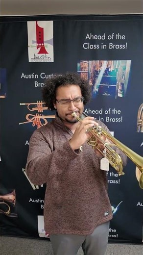 Roman G from ACB layin' it down on the Adams A2 Trumpet for Sale! #trumpet #shorts #acb