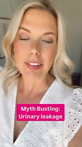 Myth Busting: Urinary Leakage I know you heard urine leakage is normal. It’s even more normal when you have kids or by a certain age. When you believe this is your new normal it will disrupt your action to change the leakage. Even if the urine leakage has completely changed your quality of life. *The truth is it’s common. But common does not mean it’s not fixable without medication and surgery. *Medication and surgery do not fix urine leakage long-term if at all. *Pads are not fixing your urine 