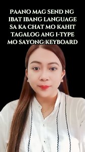 Paano mag send sa ibat ibang language sa ka chat mo kahit tagalog ang i-type mo sa sa iyong keyboard #fbreelsvideo #fbreelsviral #fbreelsfypシ゚ #tips #tricks #useful #Informative #sharingiscaring | Rachelyn Palces Fanuga