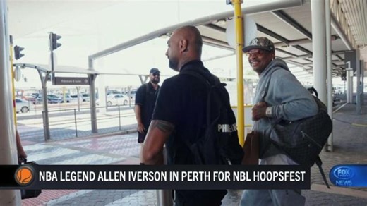 NBA legend AI is in Perth for Hoopsfest