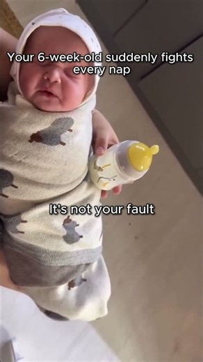Why Your 6-Week-Old Suddenly Fights Sleep (It's Not Your Fault)