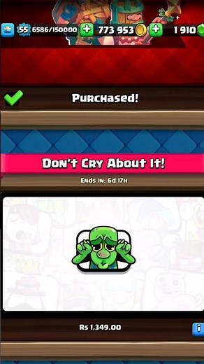 No Hesitation in buying the New Goblin BM Emote | Fake Cry Goblin Emote