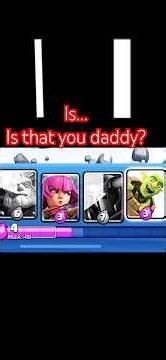 Don’t mind my Dad whooping me in the back😁 CRSP21 #clashroyale #supercell #viralshorts