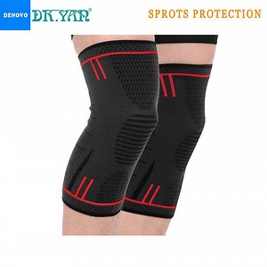 [Hot Item] Professional Weaving Elastic Support Knee Brace for Sports