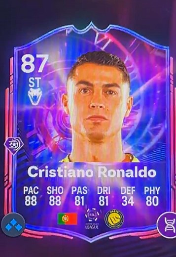 FIFA Ultimate Team: 99 Vision 99 Balance with Base Ronaldo