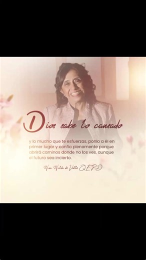 Hilda de Valle Dic.1953-Mar.2026🕊️ Juan 11:25 Le dijo Jesús: Yo soy la resurrección y la vida; el que cree en mí, aunque esté muerto, vivirá.