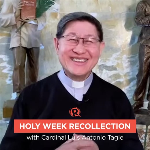 WATCH: Holy Week online recollection with Cardinal Luis Antonio Tagle