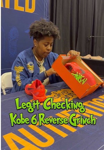 Legit Checking Kobe 6 Reverse Grinch Sneakers