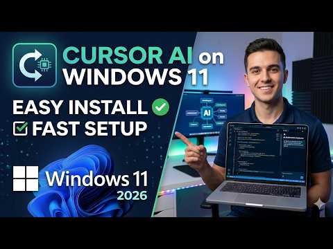 How to Install & Setup Cursor AI on Windows 11 (2026)