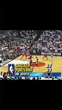 1992 NBA FINALS, BULLS VS. TRAIL BLAZERS — GAME 4, SECOND HALF