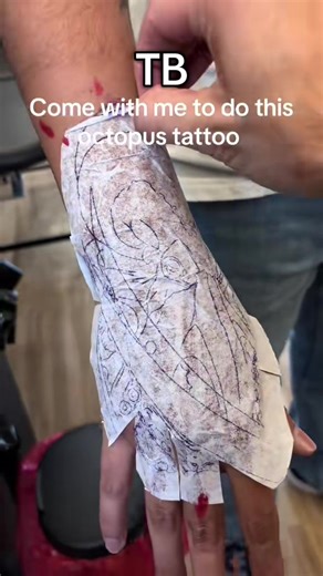 Octopus Hand Tattoo Journey: Two Years Later