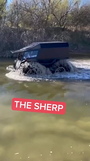 The unstoppable Sherp💪🏾 #sherp #allterrain #vehicle #mindblown #crazy #reels | Rich Rebuilds