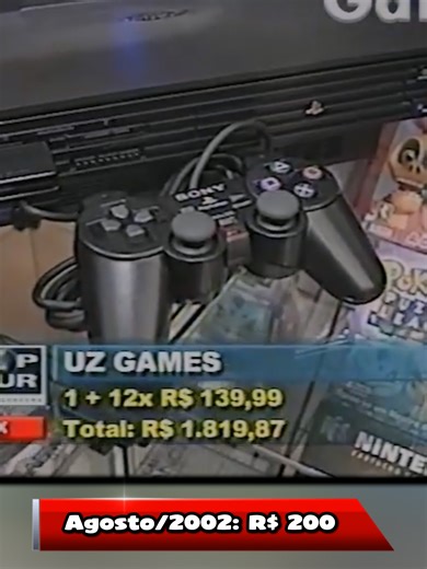 PS2 em 2002 🎮 #ps2 #ps2games #console #videogame #anos2000